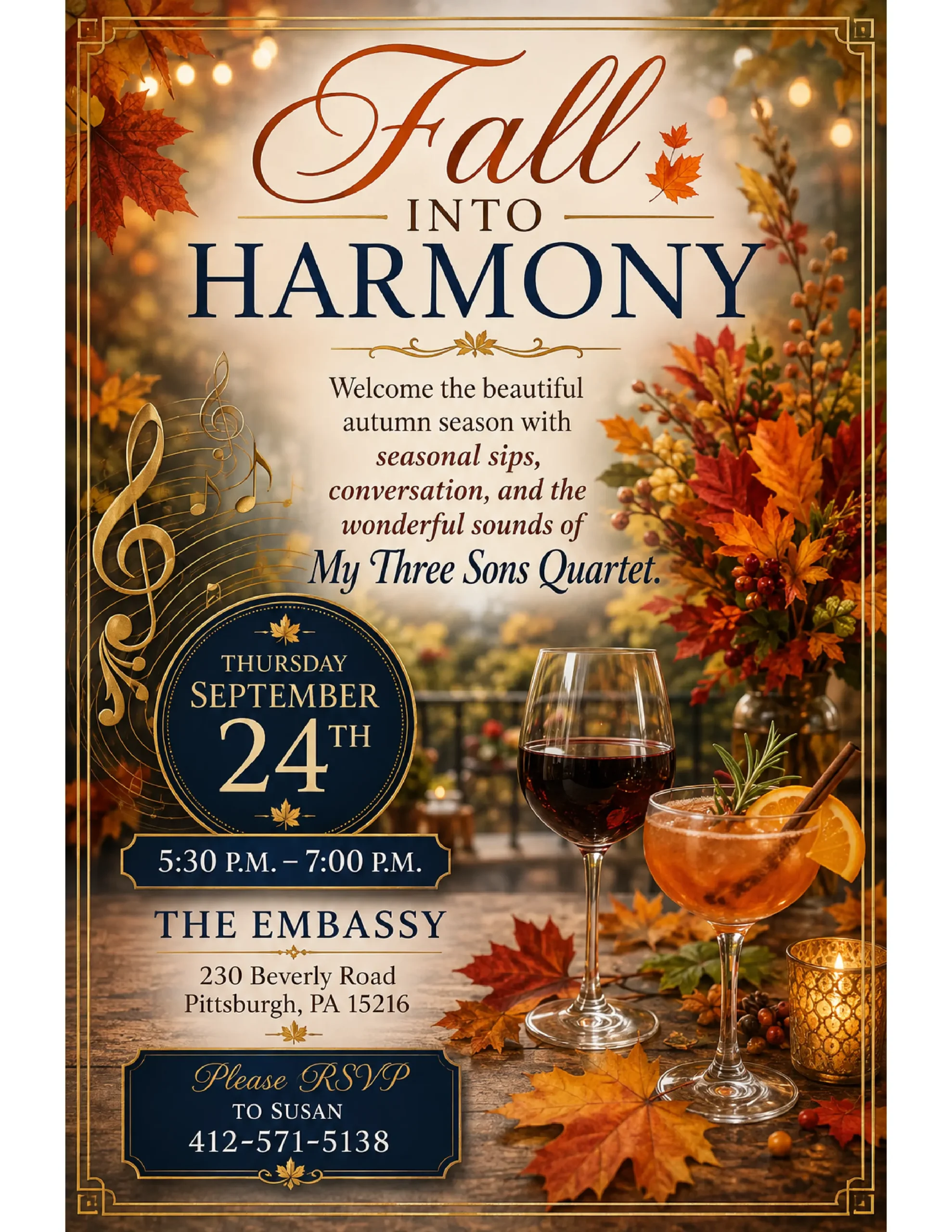 Fall Into Harmony at The Embassy Senior Living